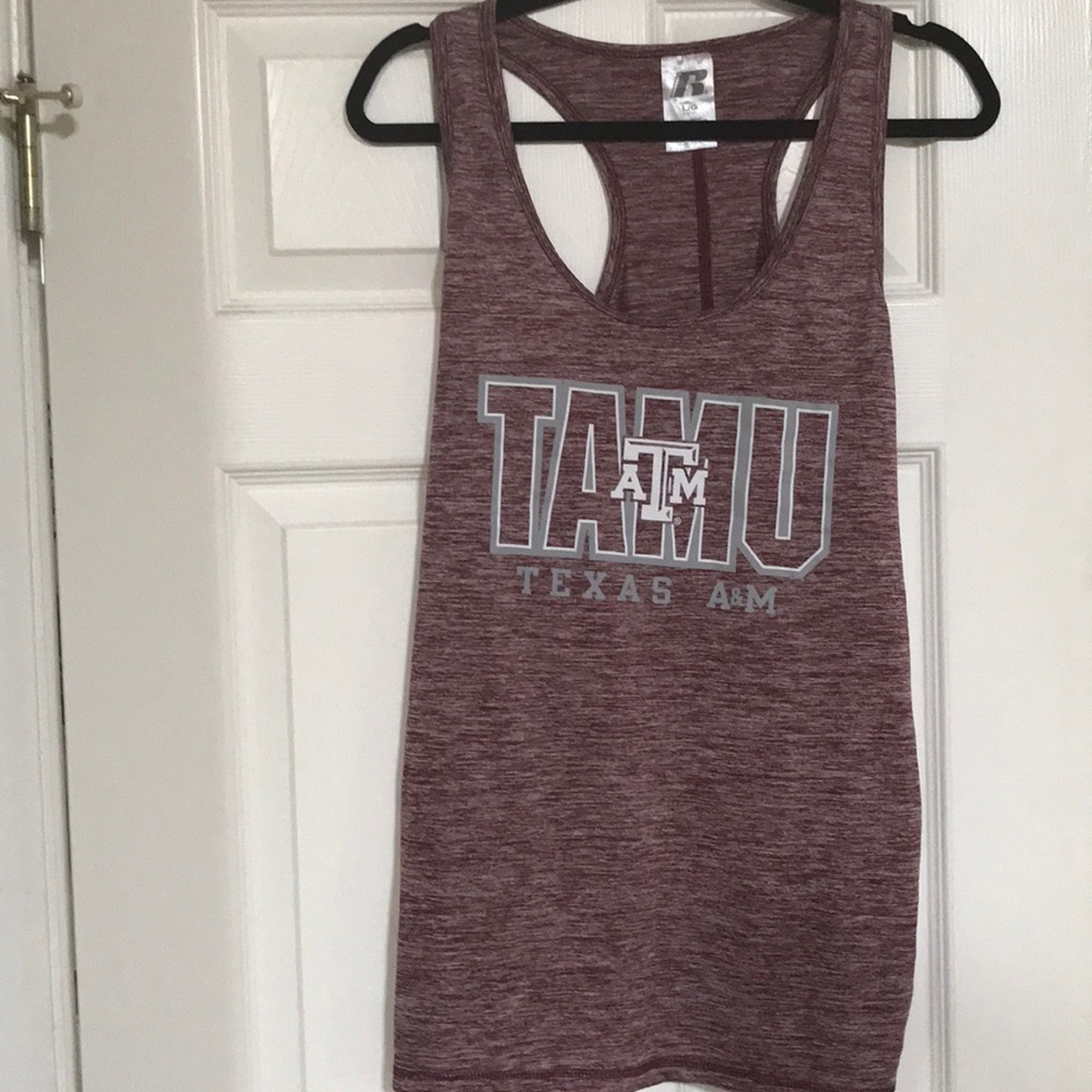 Texas A&M dry fit tank top